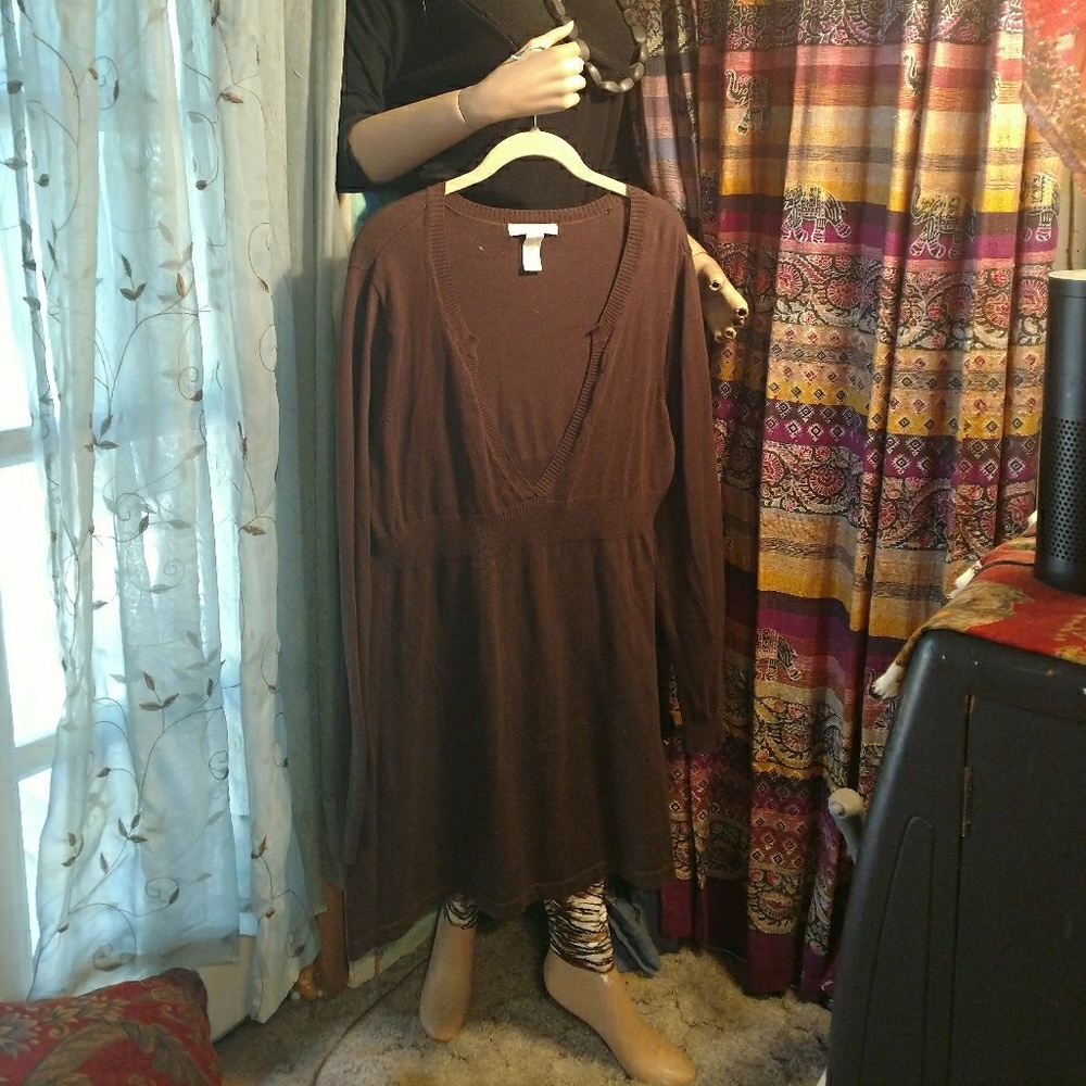 V Neck Dress